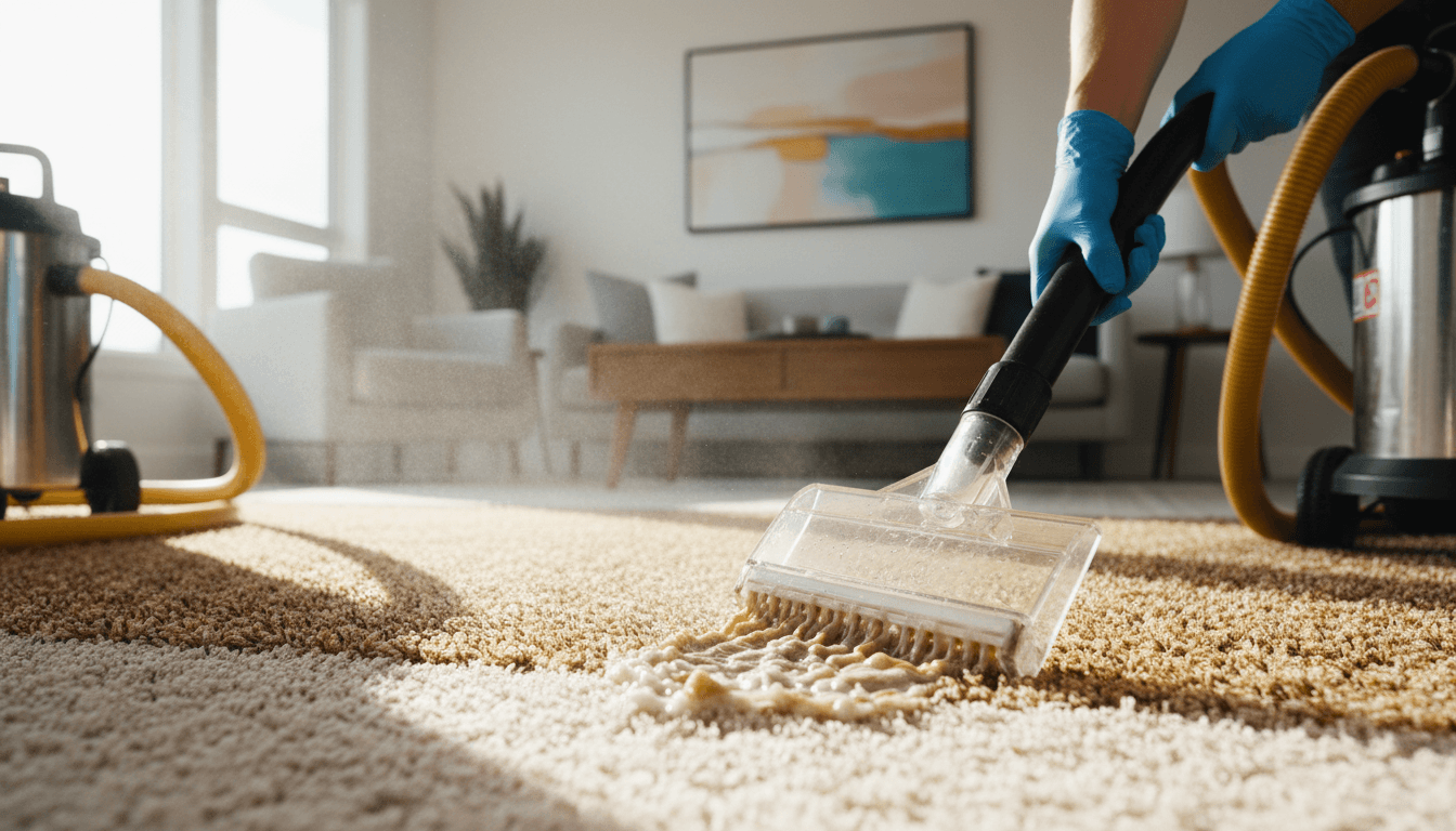 Professional carpet and floor cleaning